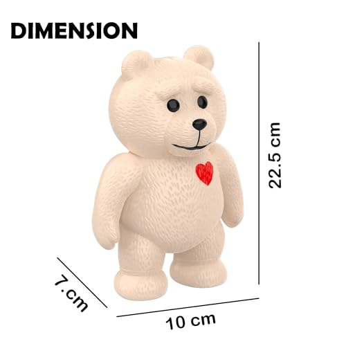 Image of ToyBharat Talking Brainy Bear is a Fun, Interactive Electronic pet Toy for Kids with Music, Voice Repeating, and Talking Features. A Multicolour Battery-Operated Toy and for Kids Aged 3+.