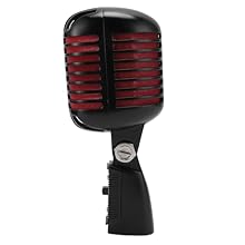 Exceptional Directionality: Featuring a cardioid pickup pattern, our dynamic microphone excels in complex sound environments, making it suitable for speeches and musical performances alike. Flexible Positioning: The self adjusting swing mount tilts f...