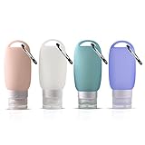 【Multiusos】: Estos accesorios de viaje son muy adecuados para jabón de manos, champú, acondicionador, gel de ducha, laca para el cabello, protector solar, salsa, líquido para lavar platos, detergente y otros artículos de tocador.