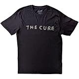 Rock Off officially licensed products The Cure T Shirt Hi Build Circle Band Logo Nouveau Officiel Unisex Noir Size S