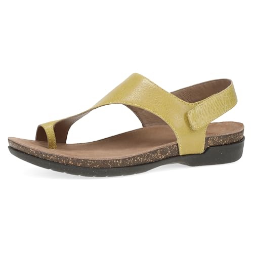 Image of Dansko Reece Sandal for Women - Memory Foam and Cork Footbed for Comfort and Arch Support - Lightweight Rubber Outsole for Long-Lasting Wear with Hook & Loop Strap