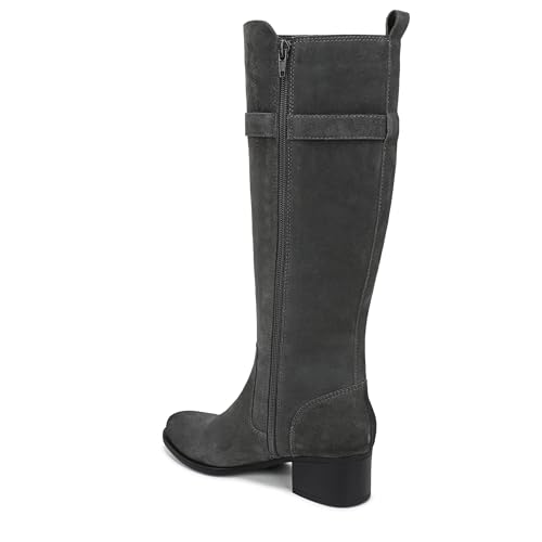 Naturalizer Women's Kenna Wide Calf Western Boot Grey Suede 11 W by Naturalizer - Used condition - Image 9