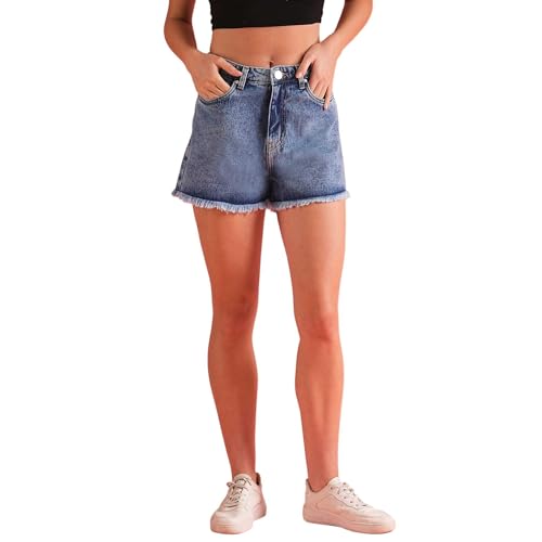 Image of Globus Women Shorts (3642040001 Med Blue S)