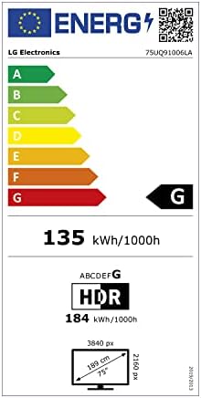 LG LED UQ91 75" 4K Smart TV