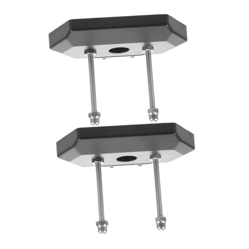 BESPORTBLE 2pcs Skateboard Display Hanger Vertical Wall Mount Storage Rack for Skateboards Stylish and Functional Holder for Deck Showcase Versatile Wall-Mounted Organizer Black