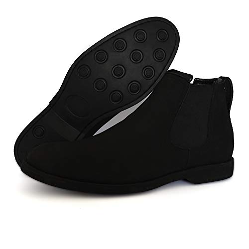 Bota Botina Chelsea Masculina Texas Gold Couro acompanha brinde Tamanho:38;Cor:Preto