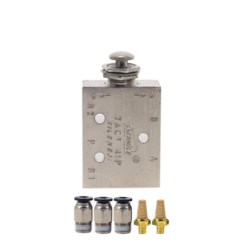 Vanne pneumatique à commande mécanique TAC2-41P avec raccords de 4mm