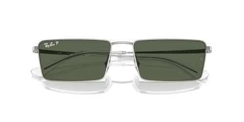 Image of Ray-Ban Unisex Rb3741 Emy Rectangular Sunglasses