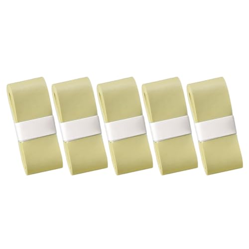 5 Pack Multple Color Replacement Grip for Racquet Delicate Badminton Racket Tape Breathable Squash Grip Accessories