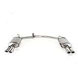 audi a5 f5 sportauspuff Inkl. E-Prüfzeichen Ulter Sport 101-414/70RS P Edelstahl oppelsportauspuff A5 Coupe 2.0TDi 125kW 2008-2011 2x 70mm