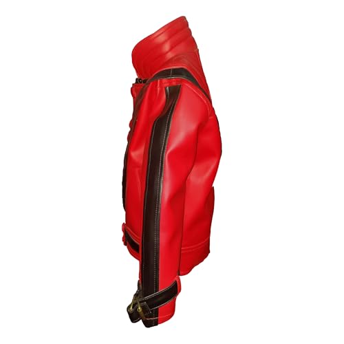 Kids MJ Thriller Red Leather Jacket | Thriller Jacket for Boys3
