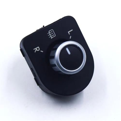 Bouton rétroviseur gauche pour Golf 4 Bora Passat avec finitions chromées