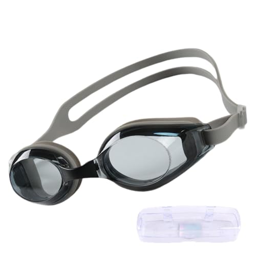 Gafas de natación - Gafas de natación antivaho, correa de silicona ajustable | Gafas protectoras de alta definición, gafas de natación de visión clara, protección UV, gafas impermeables para piscina,