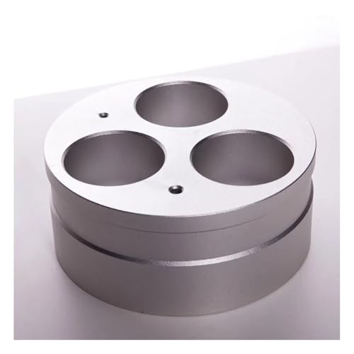 Bloc tubulaire aluminium H20 anti-renversement pour flacons 19 trous