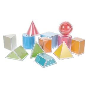 GALPADA 1 Satz Geometrische Blöcke Lernwerkzeuge