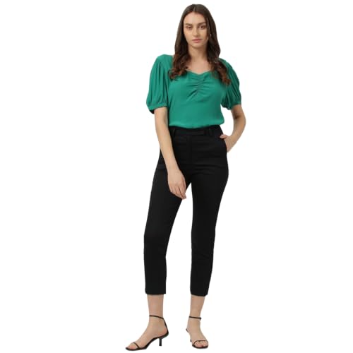 Image of Marks & Spencer Women's High Rise Slim Casual Pants
