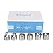Produktbild Dermabrasion Diamant Tipps,Diamond Dermabrasion Head Microdermabrasion Exfoliator Home Facial Dermabrasion Tool Dermabrasion Replacements 6Tips