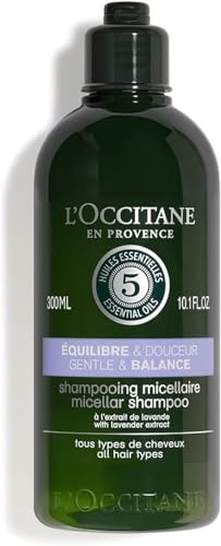 L'OCCITANE - Champú Equilibrio y suavidad - 300 ml - Todo tipo de cabellos - Fabricado en Francia