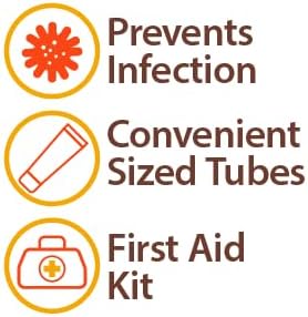 Miniatura 2 de Globe (2 unidades) Povidona yodo 10% ungüento de primeros auxilios 1 oz, para cortes, raspaduras, quemaduras (comparado con Betadine)