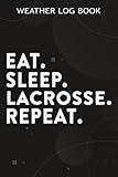 lacrosse weather station  Weather Log Book Eat Sleep Lacrosse Repeat Good Lacrosse Player Gift Good: Lacrosse Gifts for Boyfriend:Notebook journal To Keep Record Of Date, ... Humidity, Clouds, Time, Isobars, Wind … A