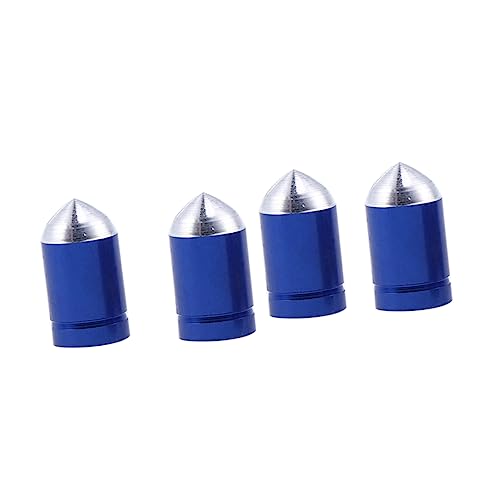 FAVOMOTO 12pcs Tapas de Válvula para Neumáticos de Bicicleta en Aleación de Aluminio Anodizado para Montaña, Previene Suciedad y Lluvia, Fácil Instalación, Decoración para Neumáticos miniatura 2
