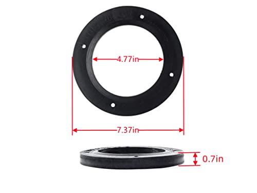 Image of RV Toilet Seal Toilet Floor Flange Seal 385311267 9108558718 Replacement Compatible with Dometic 110 and 210 Series RV Toilets