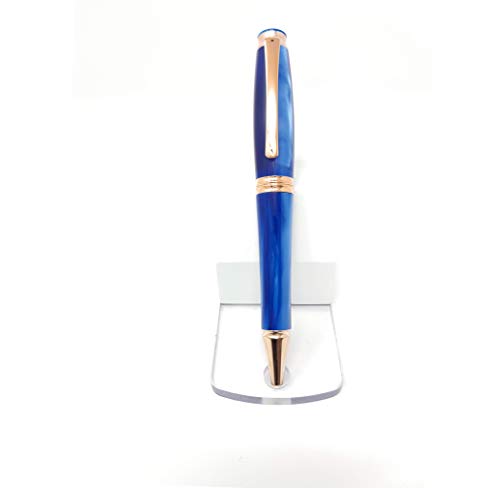 Bolígrafo solar Signum Marmo Blue con diseño exclusivo de efecto mármol 2