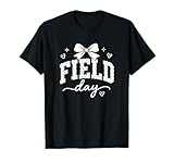 Field Play Day Vibes Profesor Estudiante Niños Vintage 2026 Camiseta