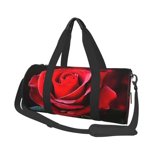 Sac de sport rose et de voyage en toile - Sac de week-end noir léger taille unique adulte