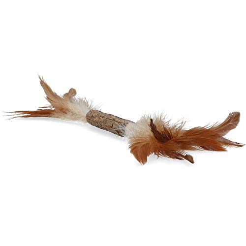 The Pets Company Natual Attractive Catnip Toy- Chew Log with Feather Cat Toy (B0BHP91RQN) Amazon Price History, Amazon Price Tracker