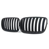 Front Bumper Grill For BMW For X5 E70 For X6 E71 2007-2014 Black Double Line Style Racing Grill Accessories Chrome Diamonds Front Upper Grilles(Double-Glossy Black) - Image 6