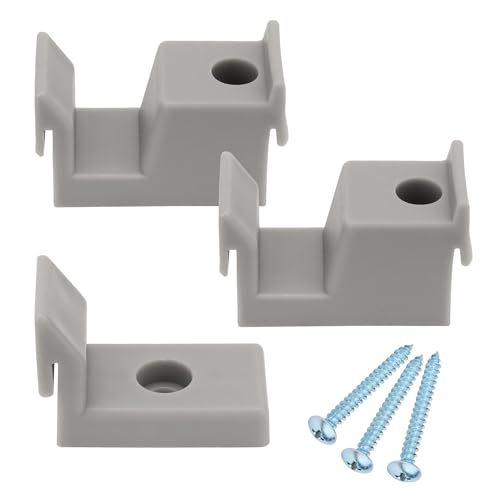 EAORBD Shower Door Bumpers for Glass Sliding Shower Doors for Jamb Guide Bumper Anti-Collision Noise Reduction - Kit