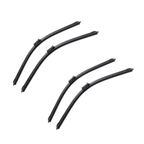 Silenciosas Para Citroen DS4 DS5 2010 2011 2012 2013 2014 2015 2016 2017 2018 Limpiaparabrisas Delantero De Coche Accesorios De Parabrisas De Goma(4 PCS)