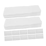 Anneome 200 Stück Einweg Gästehandtücher Weiß Weiche und Saugfähige Papiertücher für Badezimmer Partys Events und Gastronomische Einrichtungen Trifold Design für Einfache Nutzung