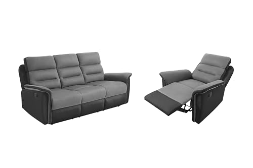 Sofás 3 Plazas Relax Marca LOUNGITUDE