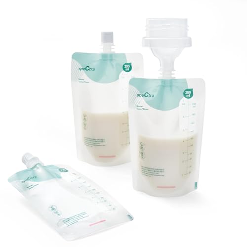 Spectra - Simple Store Milk Collection Bags 200 ml - Hygenic Doub...