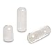 Separated Empty Gelatin Capsules Size 0. Clear capsules. 1000 Count. Made in USA.
