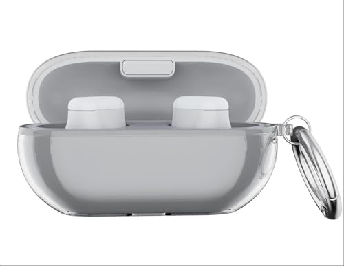 GIOPUEY Clear Case Compatible with Beats Solo Buds, Ultra-thin soft Cover, Slim-Fit,Anti-Fall,Not Easy to Dirty - transparent