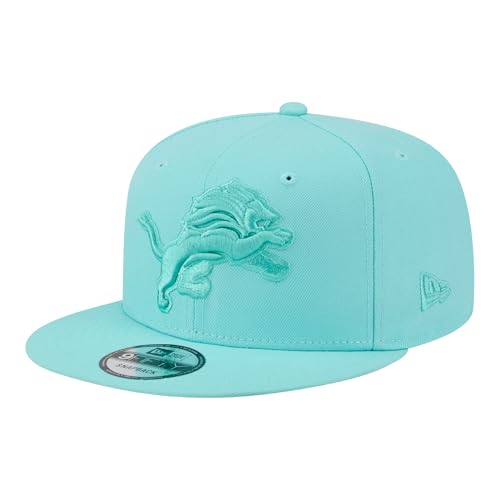 New Era Men's Turquoise Detroit Lions Colorpack 9FIFTY Snapback Hat