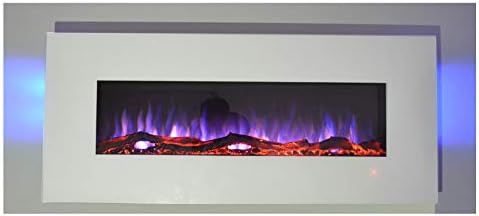 TURBRO Eternal Flame Infrared Electric Fireplace Logs, 23" Infrared Quartz, Remote Control Fireplace Insert Log Heater, Realistic Pinewood Ember Bed - View #13