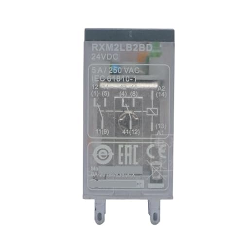 Relais RXM2LB2BD DC24V 5A de haute précision avec contacts renforcés 2RT