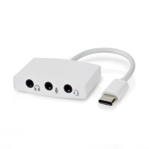 Nedis CCGB65900WT01 hub & concentrateur USB 2.0 Type C Neuf - vue 6
