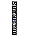 SUKRAGRAHA Traditional Stick-on Digital Temperature Thermometer Strip Degree Celsius Fahrenheit System Display 10 pc Black