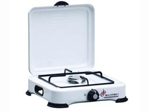 1PEZZO FORNELLO A GAS A 1 FUOCO CON COPERCHIO - cm.31x31x11h.