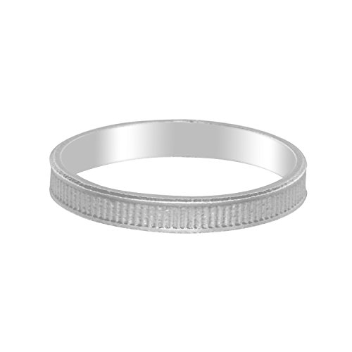 Buy Silver 3mm Classical Plain Band Ring SR14500 Unisex. Size11 at