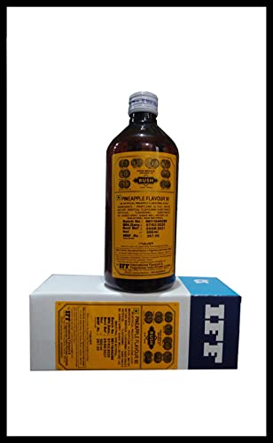 Image of Nithi Foods, IFF, Pineapple Flavour 90 - 500ml (commonly Used in Baking, Beverages, Confectionery, ice Cream, Desserts, and Savory Dishes)