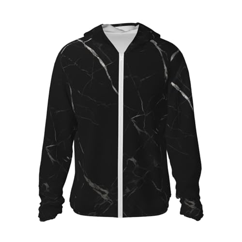 Chemise de soleil homme UPF 50+ Black Marble veste rashguard