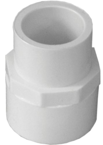 Genova Products 30175 PVC Reducing Coupling, 3/4 x 1/2