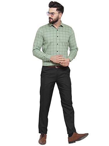 Image of JAINISH Men's Checked Formal Shirts.