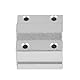 4PCS SCS8UU Linear Motion Balls Bearing, Aluminiumbasislegierung Gleitbuchse Gleitblock 8mm Linear Motion Rod Shaft Guide Set Aluminium Schiebeblock Schiebeblock Für 3D-Drucker